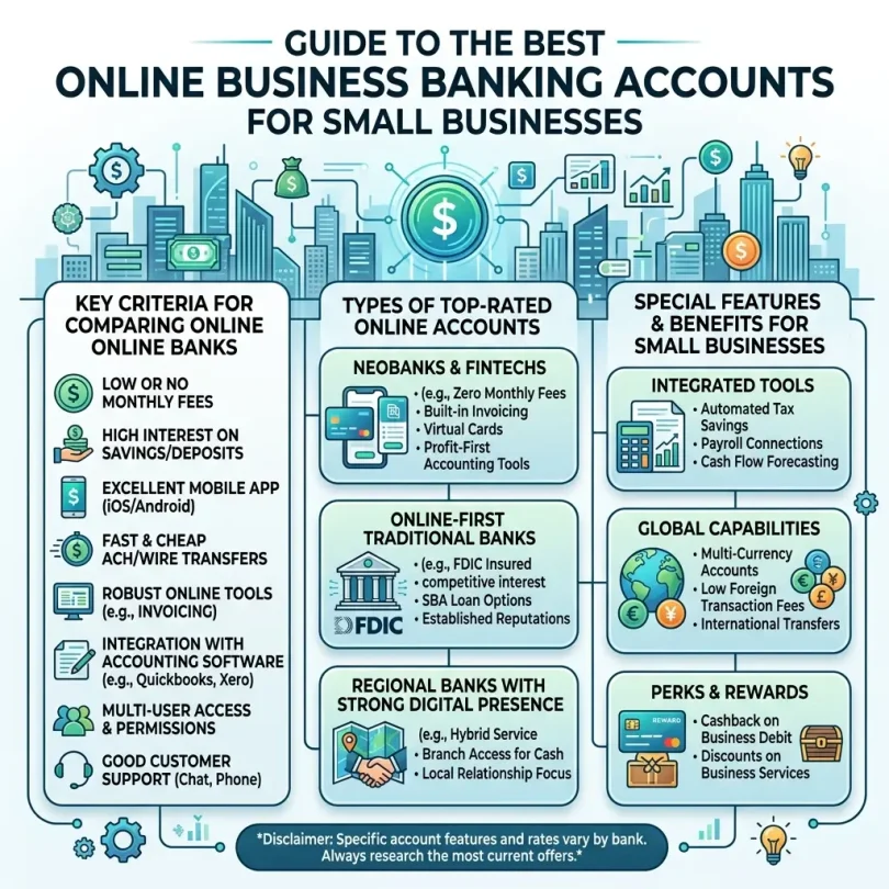 Best Online Business Banking Accounts for Small Businesses